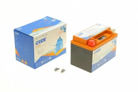 Акумуляторна батарея 3Ah/180A (150x87x105/+L/B0) (Li-ion) (мото) EXIDE ELTX9
