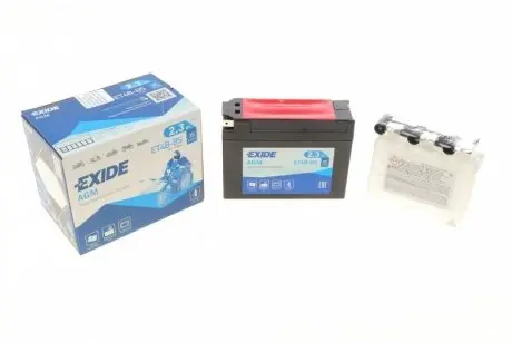 Акумулятор EXIDE ET4B-BS