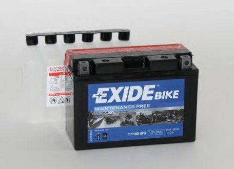 Аккумулятор EXIDE YT9BBS (фото 1)