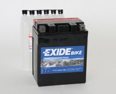 Аккумулятор EXIDE YTX14AHLBS (фото 1)