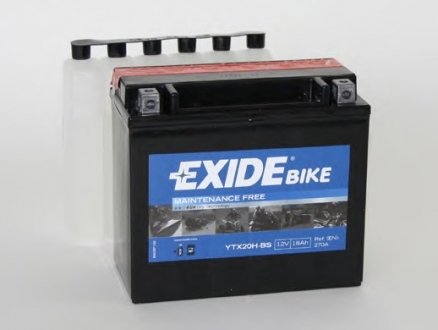 Аккумулятор EXIDE YTX20HBS (фото 1)