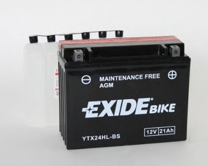 Аккумулятор EXIDE YTX24HLBS (фото 1)