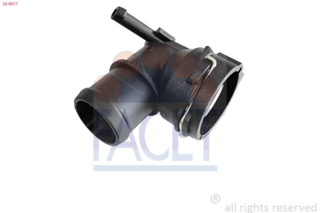 Фланец системы охлаждения Skoda Octavia (04-13)/VW Golf (04-09), Jetta (06-11), FACET 260017