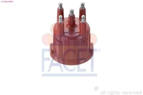 Крышка распределителя зажигания Kadett E/Astra F/Vectra A 1.4-1.6i FACET 2.7530/19PHT