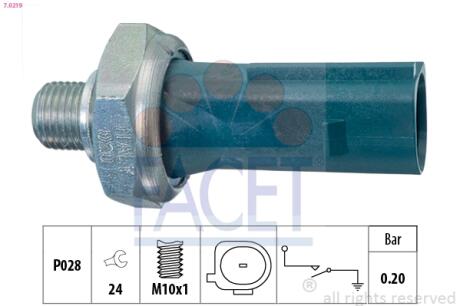 Автозапчасть FACET 70219