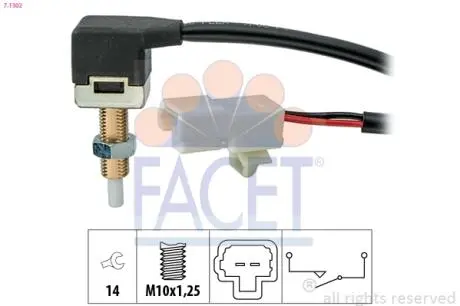 Автозапчасть FACET 71302