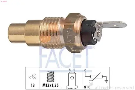 Датчик температури FACET 7.3223
