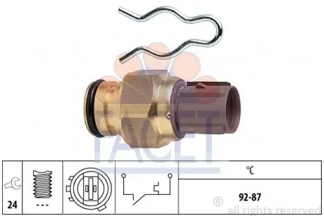 Датчик включения вентилятора Honda Accord vi 2.3 (cl3) (01-03) FACET 7.5285