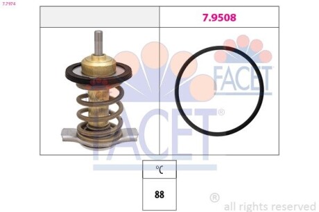 Термостат 2110 (вставка) инж универс 88С FACET 7.7974