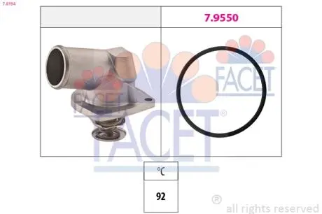 Термостат FACET 7.8194