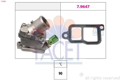 Термостат системы охлаждения FACET 78606