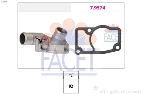 Термостат системы охлаждения FACET 78664