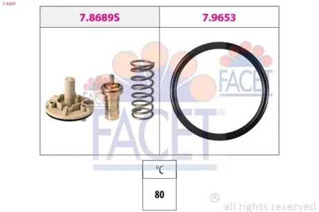 Термостат VW Eos 1.4 tsi (08-15) FACET 7.8689