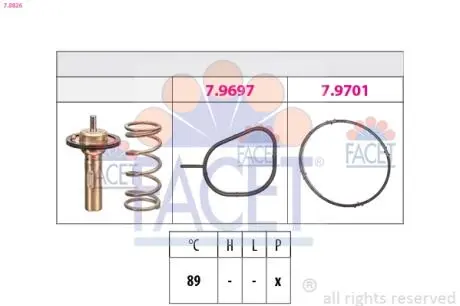 Автозапчасть FACET 78826
