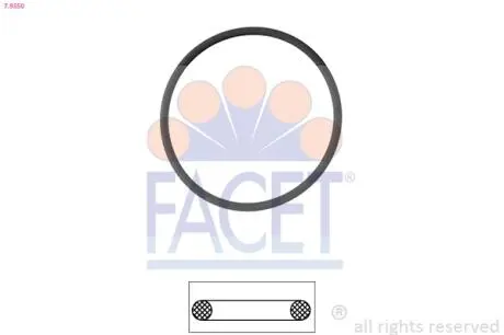 Прокладка термостату FACET 7.9550