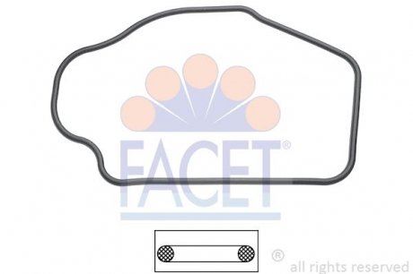 Кільце ущільнювача термостата Opel Astra h 2.0 (04-10) FACET 7.9552 (фото 1)