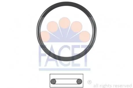 Уплотнительное кольцо термостата Skoda Roomster 1.2 (07-15) FACET 7.9653
