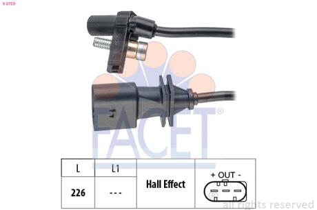 Автозапчасть FACET 90759