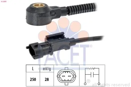 Датчик детонации FACET 93209