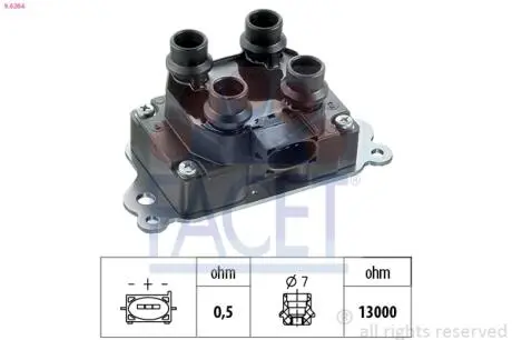 Котушка запалення FACET 96264