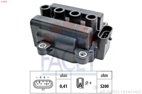 Катушка воспаления FACET 96418