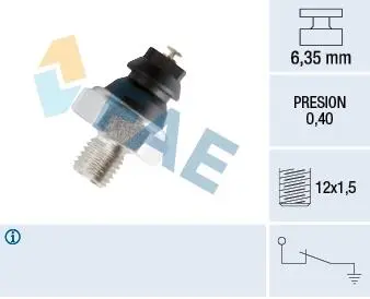 Датчик давления смазки FAE 12200