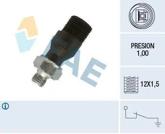 Датчик давления смазки FAE 12600