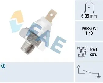 Датчик давления смазки FAE 12920