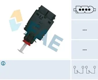 Выключатель фонаря сигнала тормоза FAE 24530