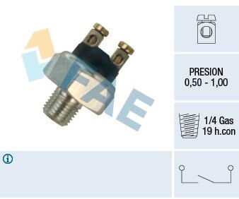 Выключатель фонаря сигнала тормоза FAE 26030