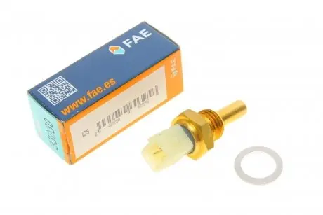 Датчик температуры охлаждающей жидкости MB Vario OM904 96- (2конт.) (белый)) FAE 33030