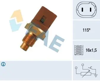 Датчик температуры жидкости охлаждения FAE 34290