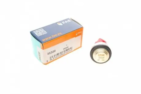 Датчик температуры охлаждающей жидкости VW Passat/Golf III/IV/Caddy II 1.4-2.0 88-01 (55С/65С) FAE 35320