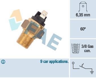 Термовыключатель, сигнальная лампа охлаждающей жидкости FAE 35960 (фото 1)