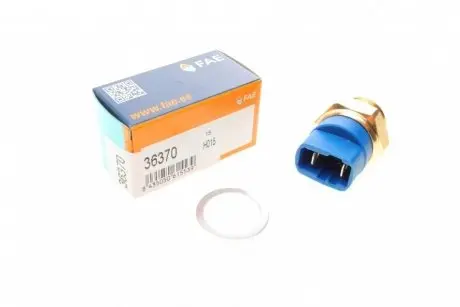 Датчик включения вентилятора Audi 80/100/A4 82-09 (2 конт.) (95-90°C) FAE 36370