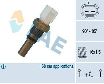 Термовыключатель вентилятора радиатора FAE 36540 (фото 1)