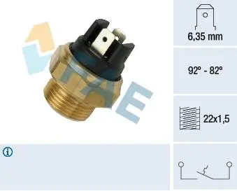 Датчик радиатора FAE 37320