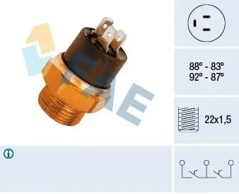Датчик радиатора FAE 37800