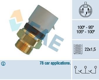 Термовыключатель вентилятора радиатора FAE 38360 (фото 1)