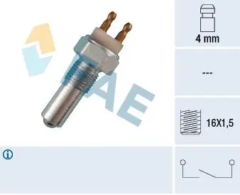 Выключатель фар заднего хода FAE 40260