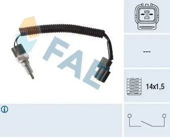 Выключатель фар заднего хода FAE 40585