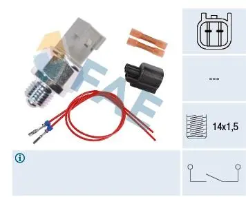 Выключатель фар заднего хода FAE 40593