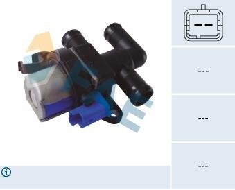 Клапан управління потоком охолоджуючої рідини Renault Trafic 2.0/2.5dCi 06- (електро) FAE 55007 (фото 1)