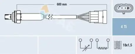 Лямбда-зонд FAE 77183