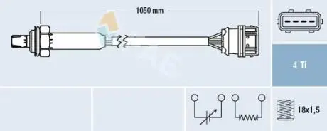 Лямбда-зонд FAE 77360