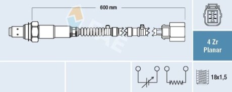 Лямбда-зонд FAE 77684