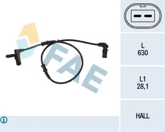Автозапчасть FAE 78052