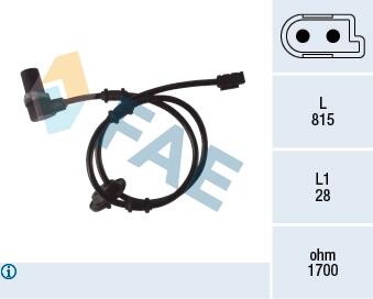 Автозапчасть FAE 78075