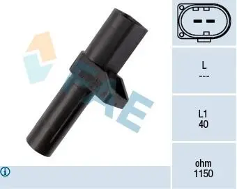 Датчик положения коленвала MB Sprinter OM611-646 00- FAE 79202