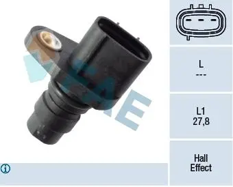 Датчик положения коленвала OPEL ASTRA 07- FAE 79403